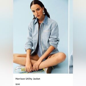 Reformation Utility Jacket Size M NWT